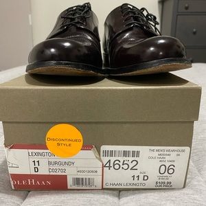 ✨EUC Cole Haan Burgundy ‘Lexington’ Dress Shoe✨